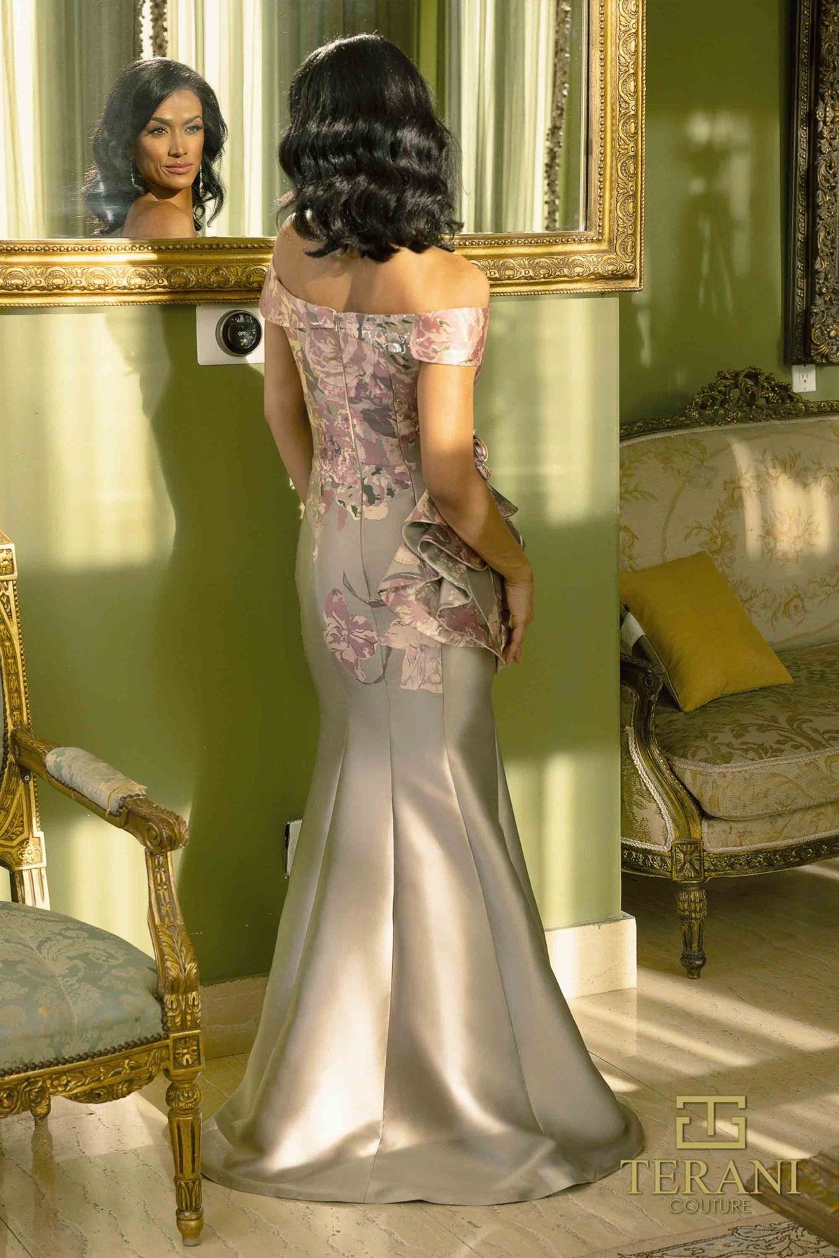Terani Couture Style 242M3381 Mother of the Bride Dress view 2