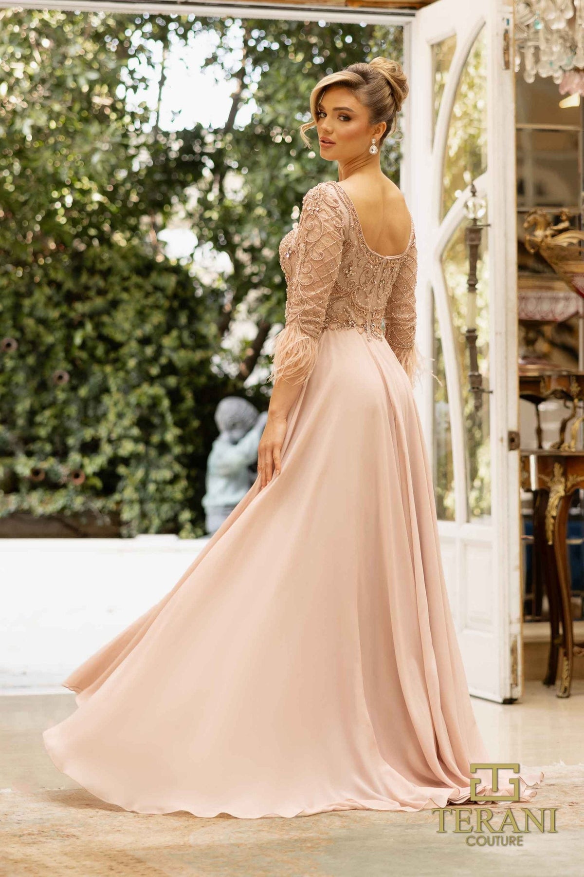 Terani Couture Style 242M3390 Mother of the Bride Dress view 3