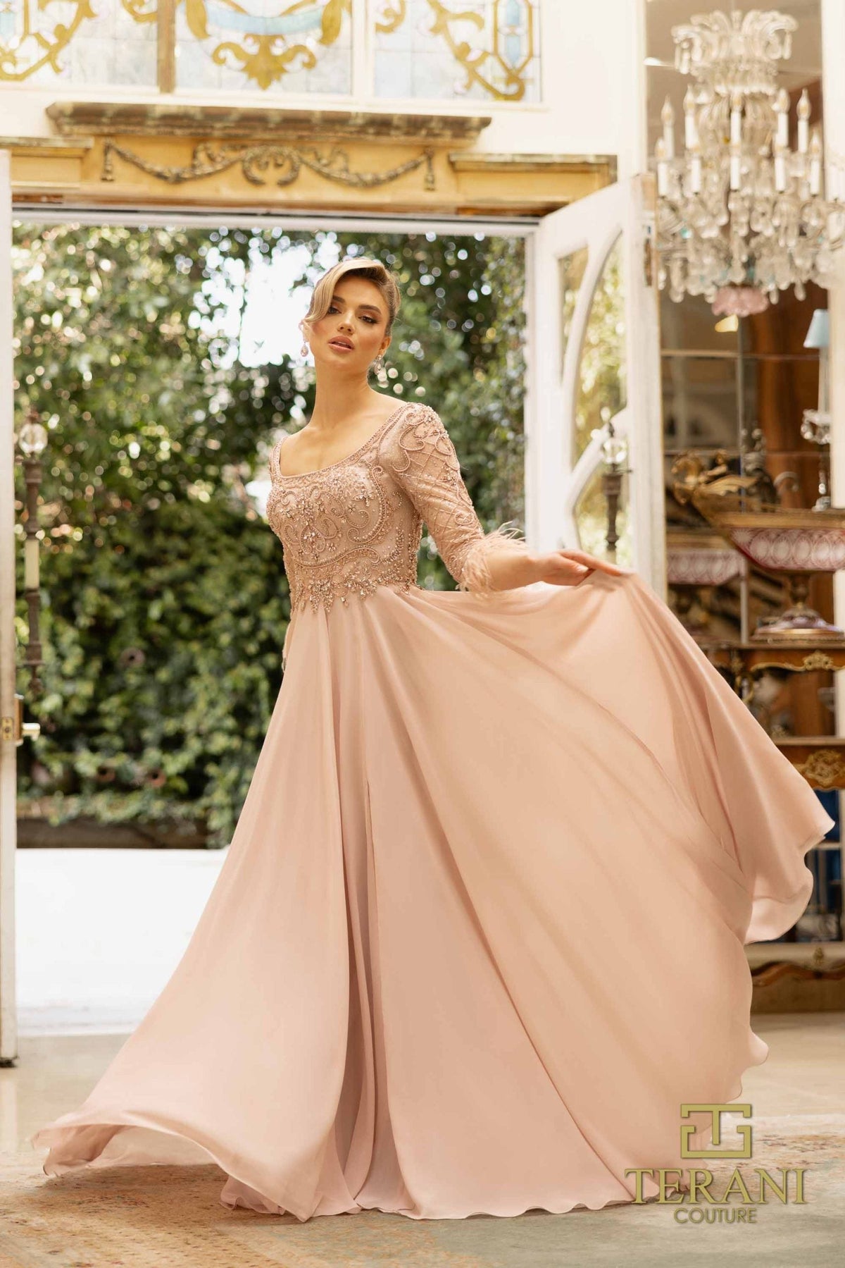 Terani Couture Style 242M3390 Mother of the Bride Dress view 2