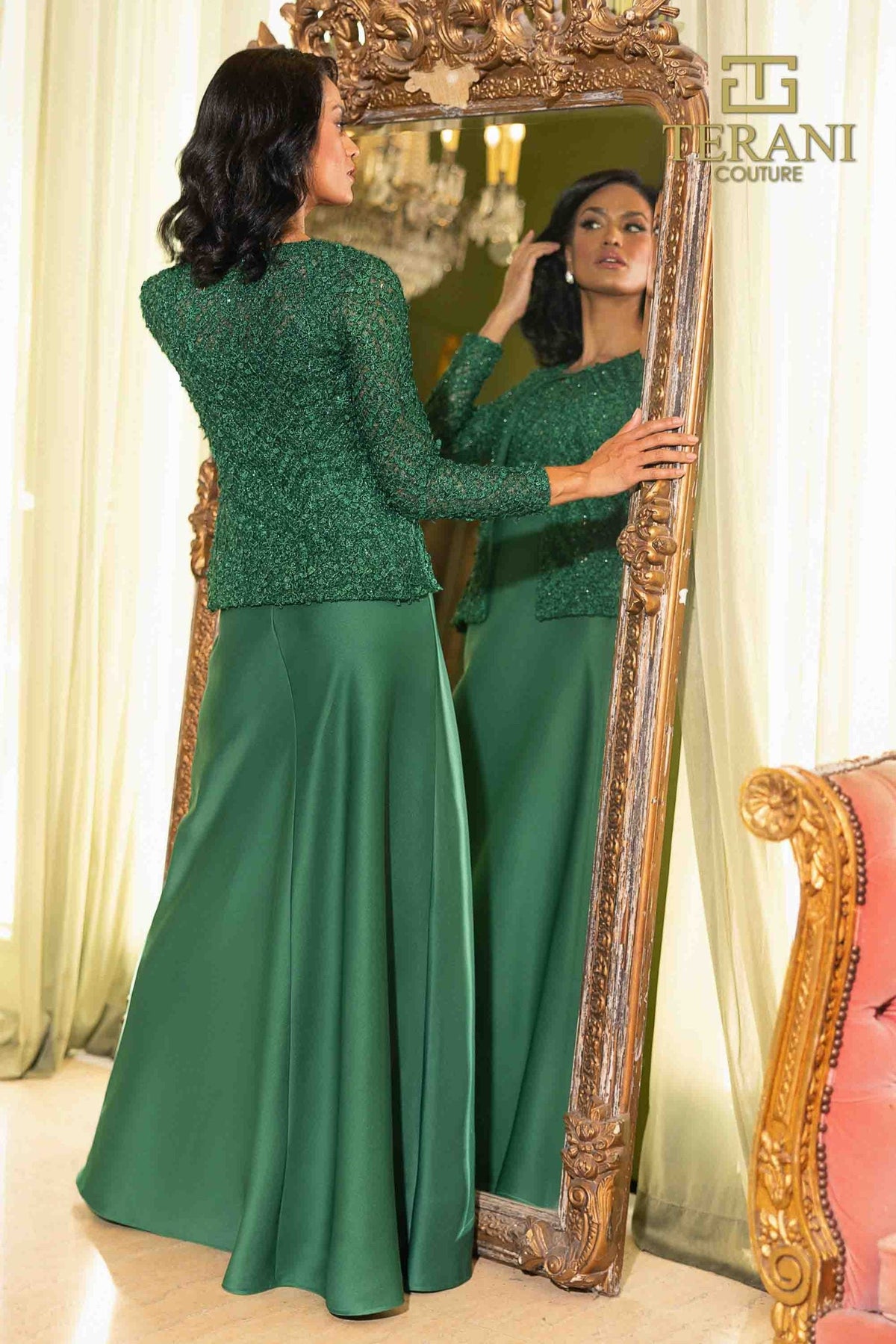 Terani Couture Style 242M3412 Mother of the Bride Dress view 2