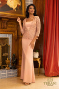 Terani Couture Style 242M3414 Mother of the Bride Dress front view