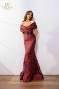 Terani Couture Style 251E4253 Evening Gown front view