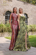 Terani Couture Style 251E4254 Evening Gown front view