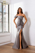 Terani Couture Style 251E4555 Evening Gown front view