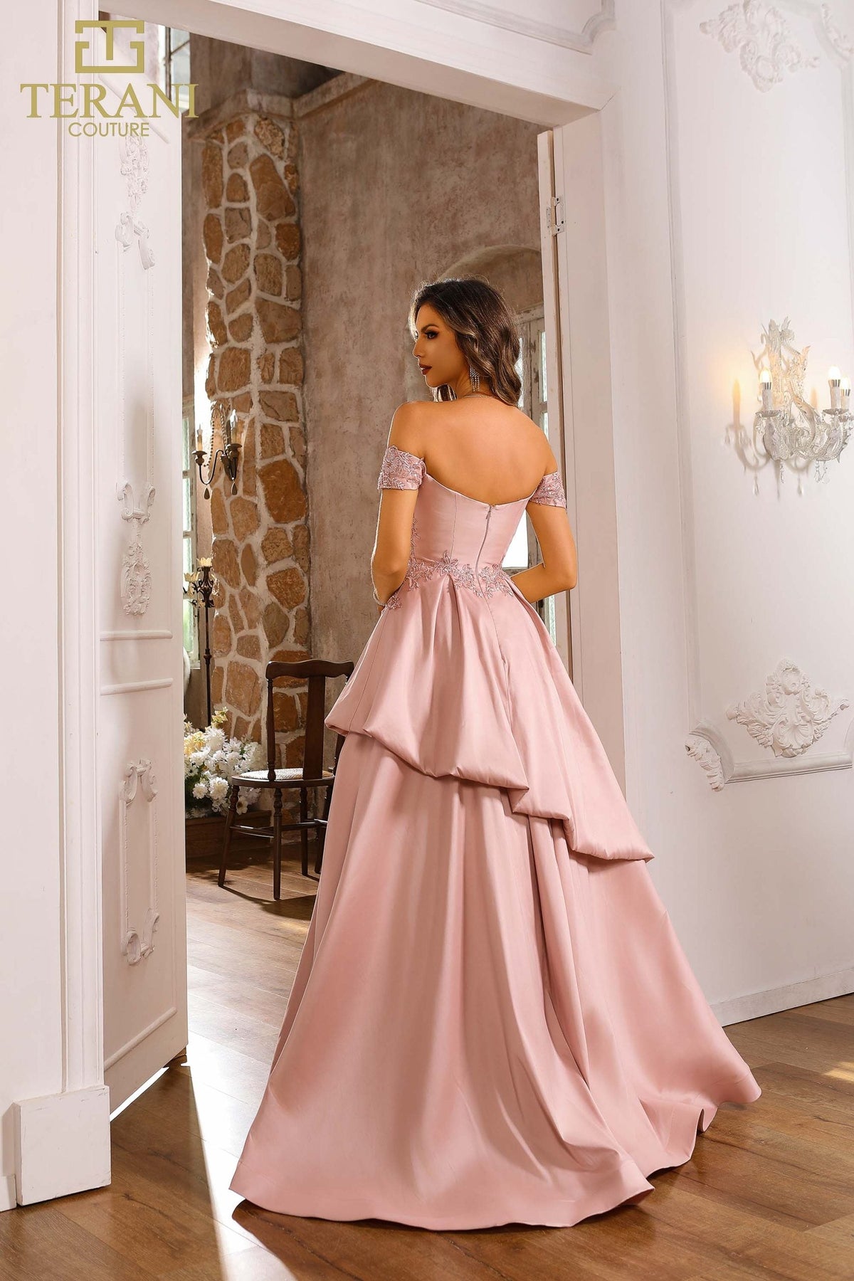 Terani Couture Style 251M4062 Mother of the Bride Dress view 3