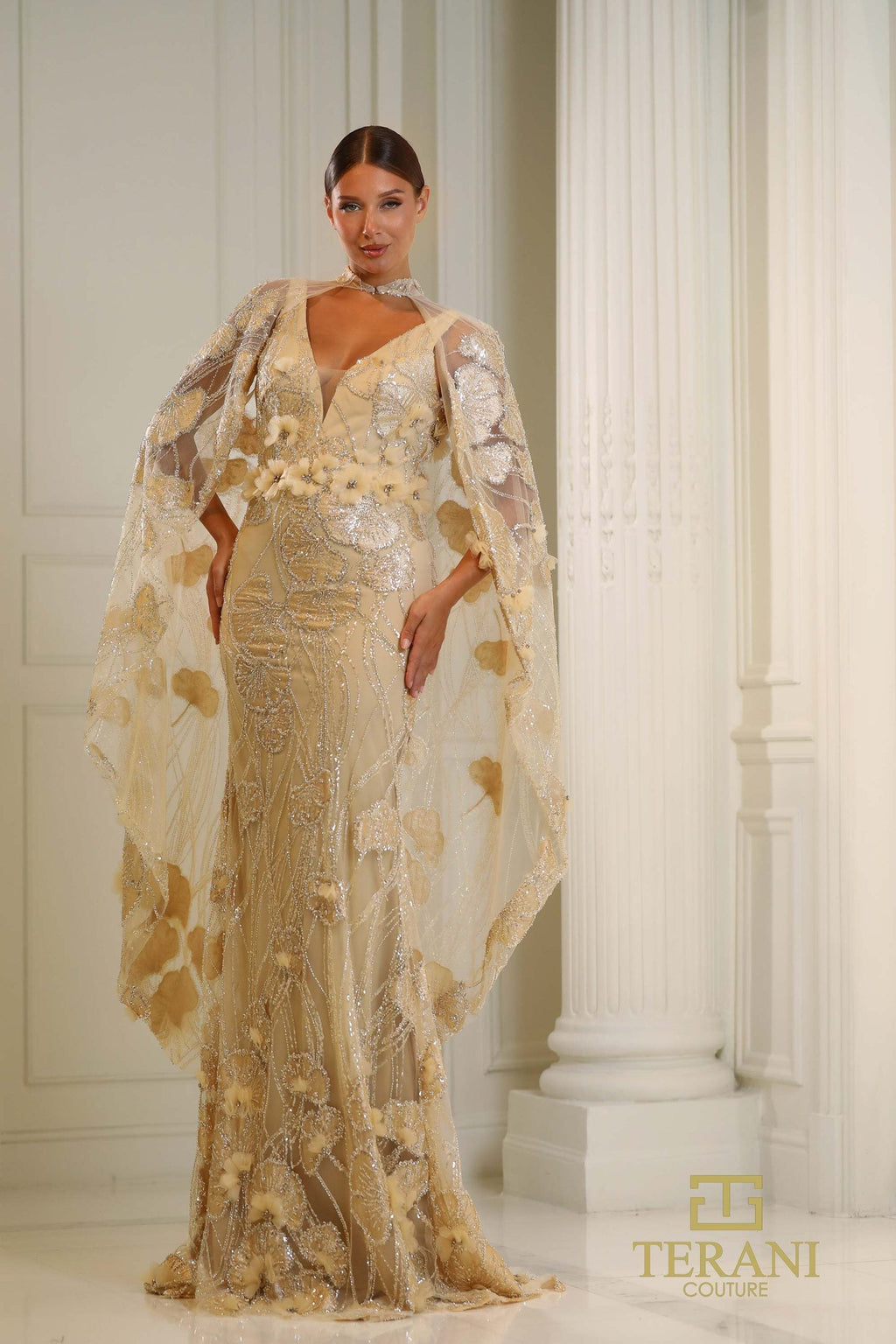 Terani Couture Style 251M4326 Mother of the Bride Dress view 4