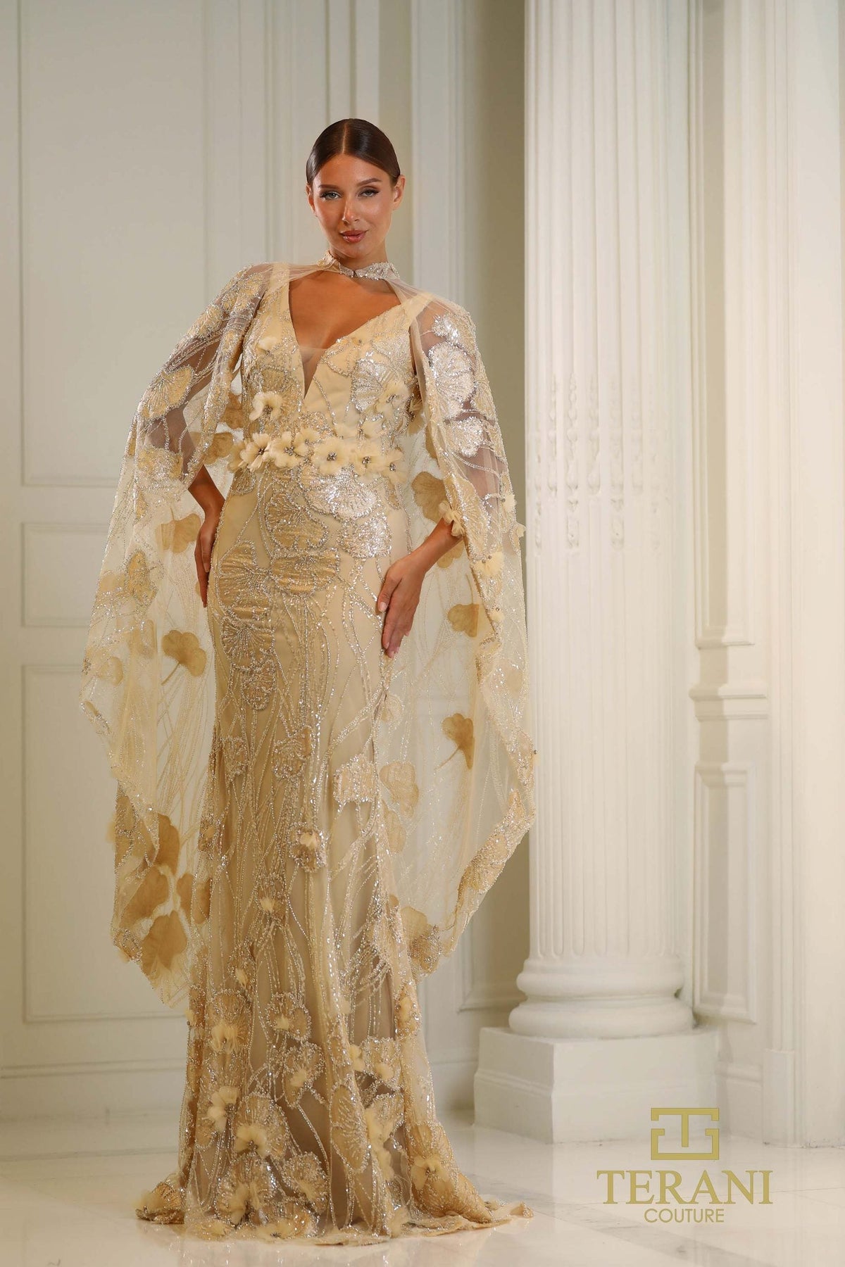 Terani Couture Style 251M4326 Mother of the Bride Dress view 4