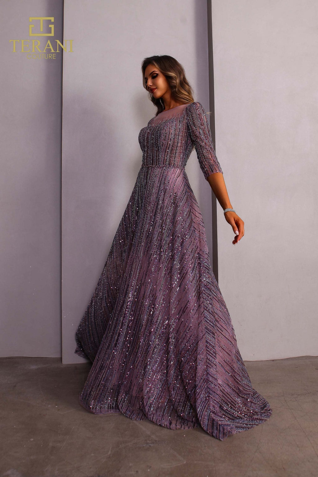 Terani Couture Style 251M4409 Mother of the Bride Dress view 2