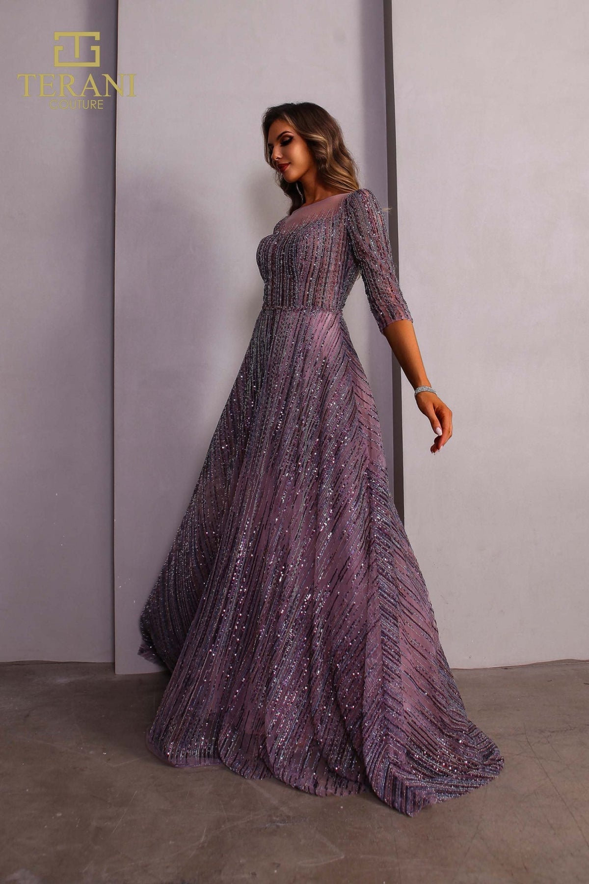 Terani Couture Style 251M4409 Mother of the Bride Dress view 2