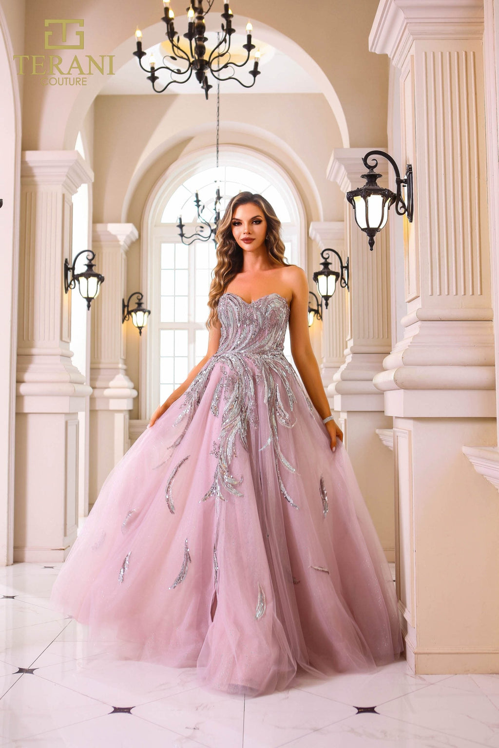 Terani Couture Style 251M4410 Mother of the Bride Dress view 2