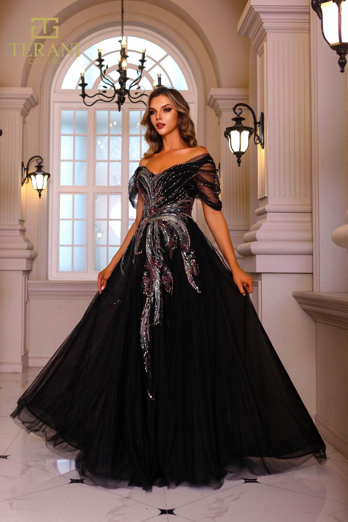 Terani Couture Style 251M4411 Mother of the Bride Dress view 2