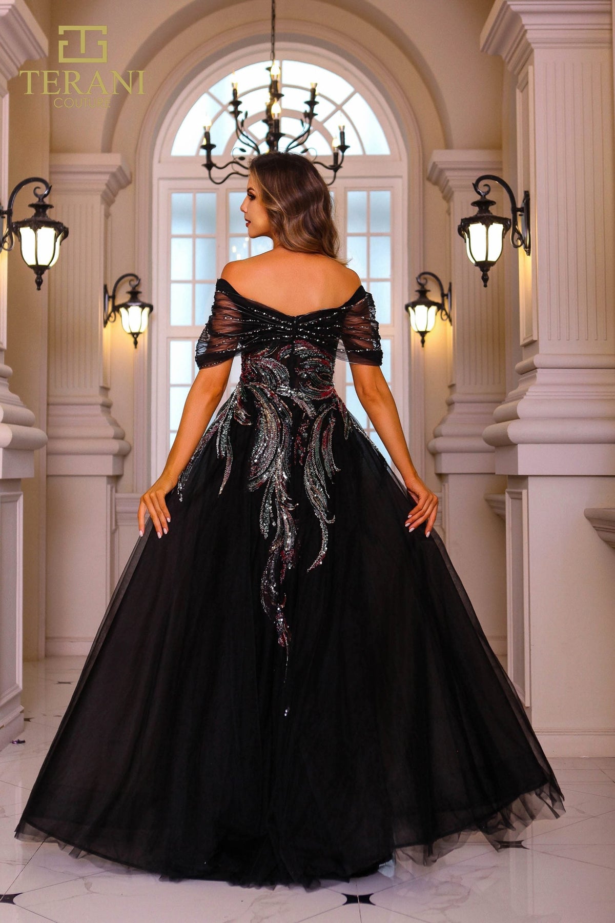 Terani Couture Style 251M4411 Mother of the Bride Dress view 3
