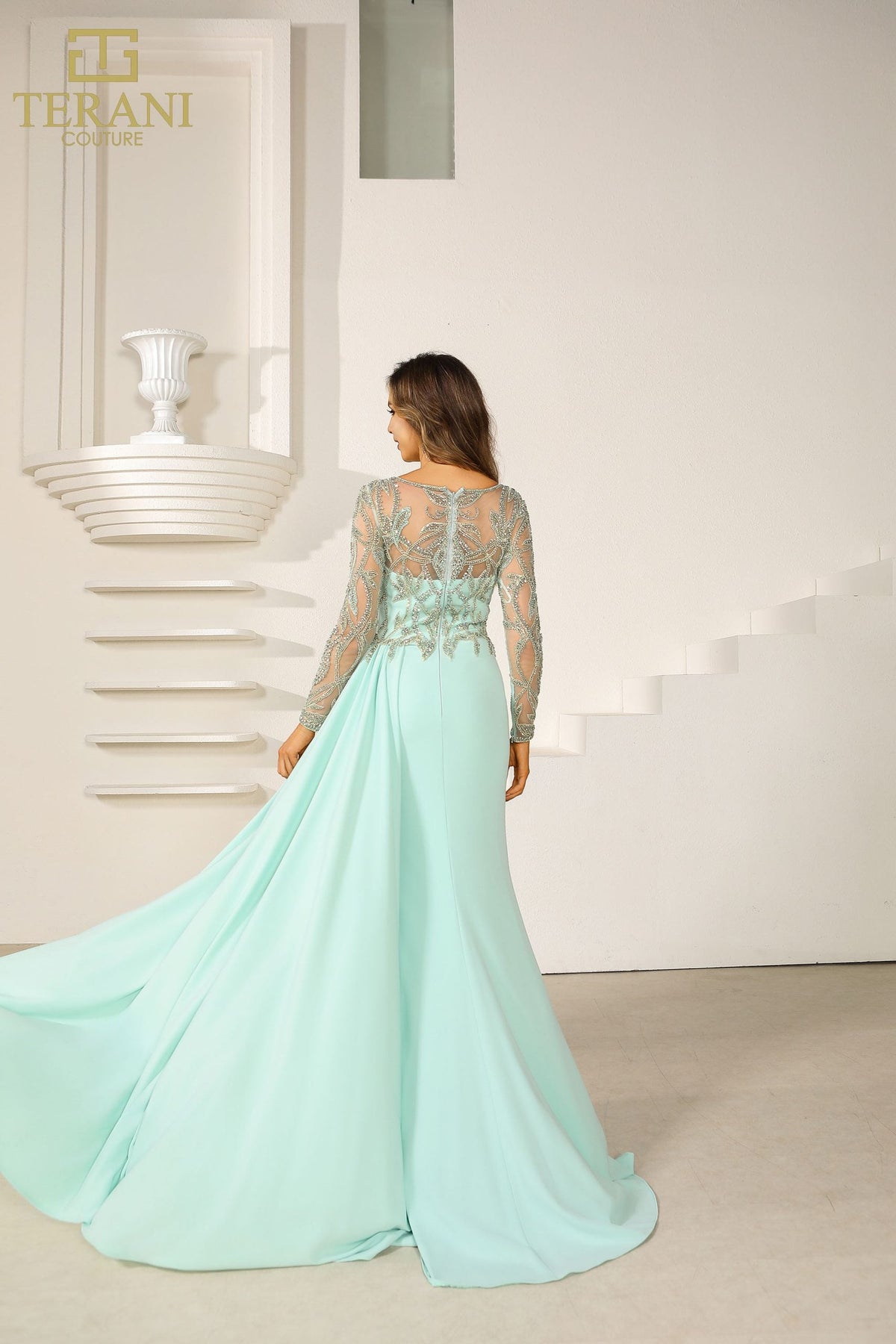 Terani Couture Style 251M4420 Mother of the Bride Dress view 2