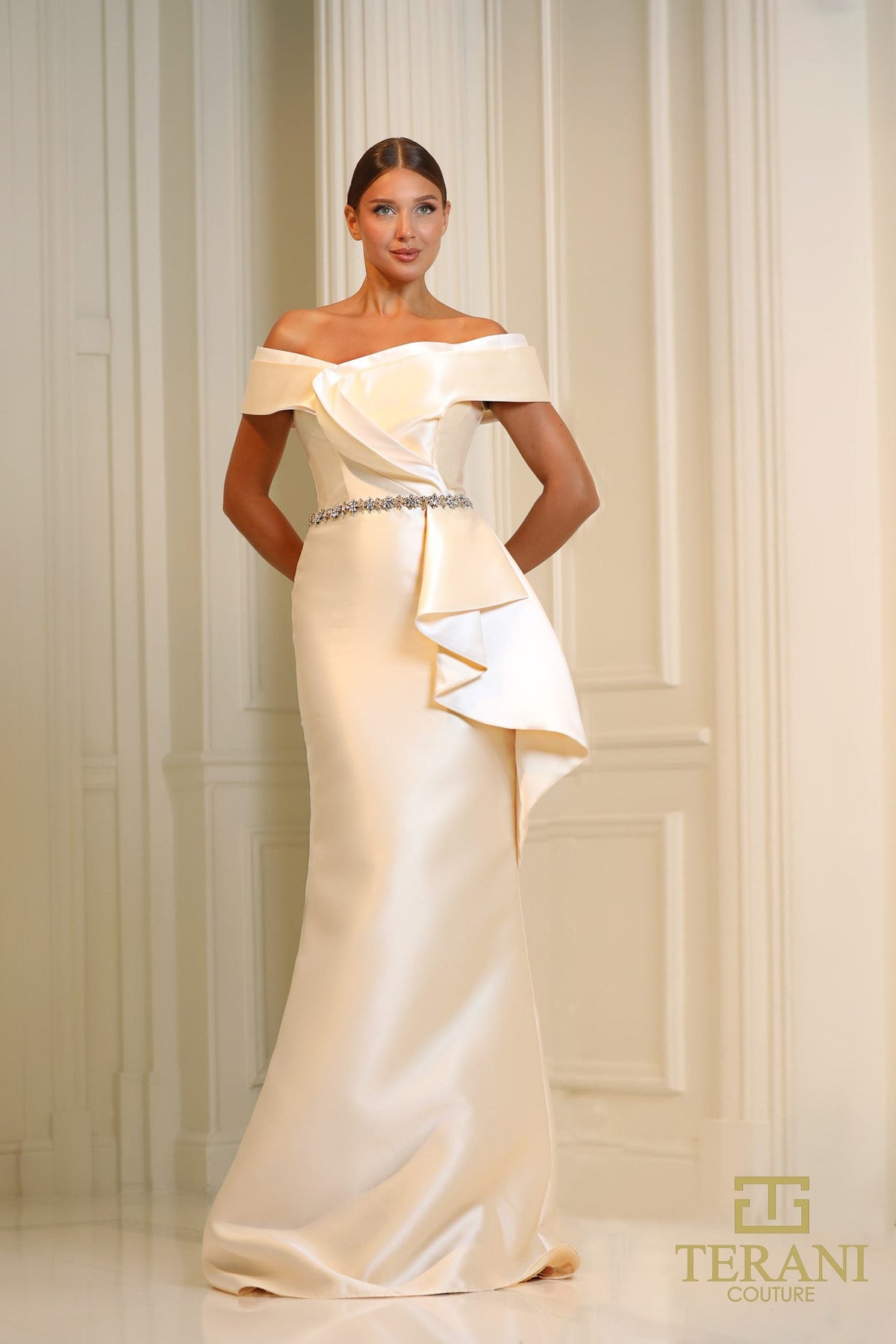 Terani Couture Style 251M4452 Mother of the Bride Dress view 4