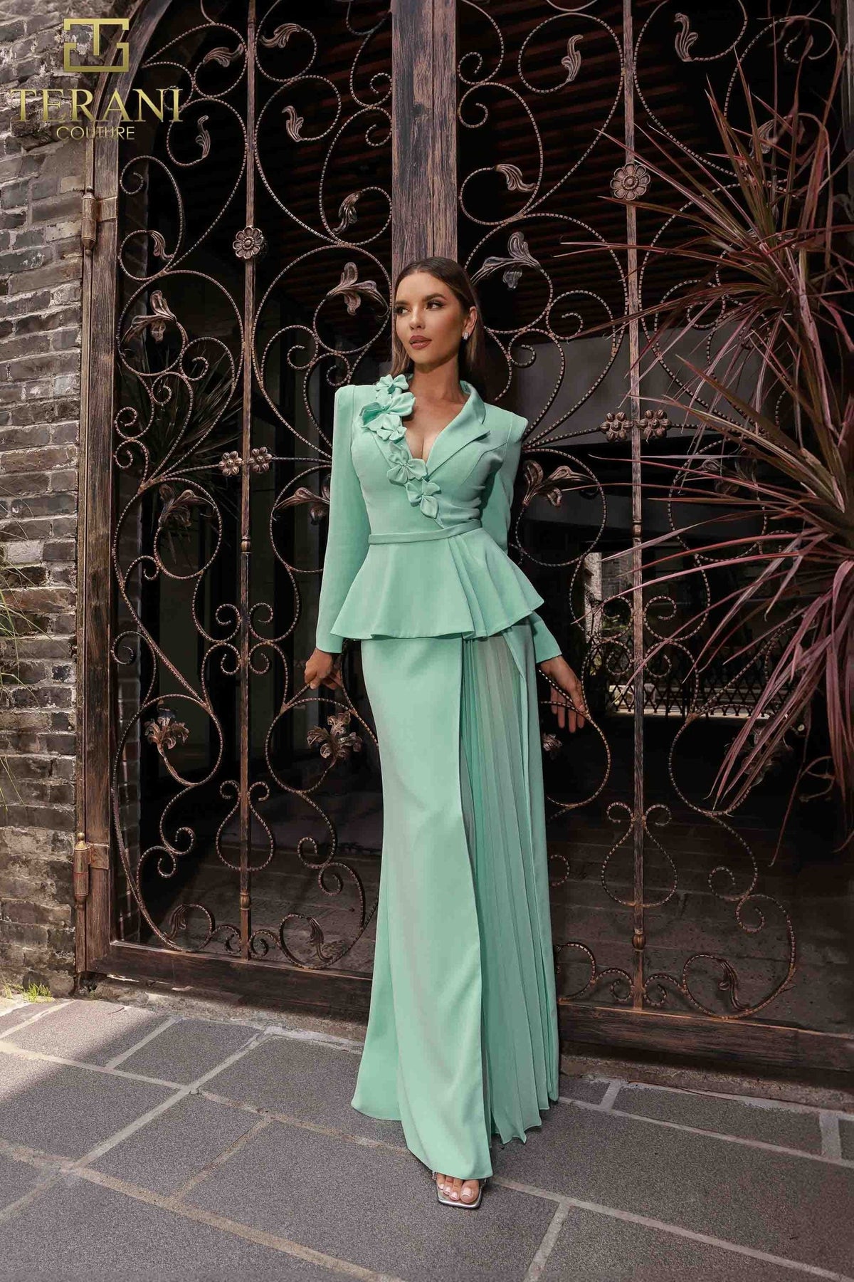 Terani Couture Style 251M4572 Mother of the Bride Dress view 2