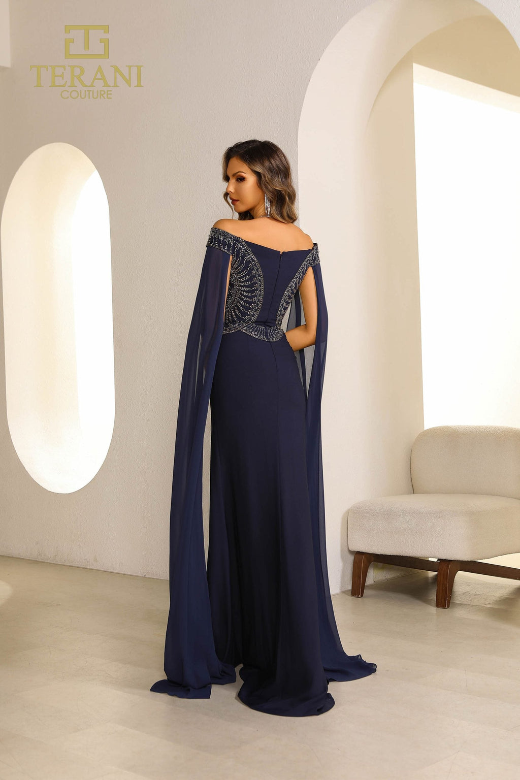 Terani Couture Style 251M4580 Mother of the Bride Dress view 2