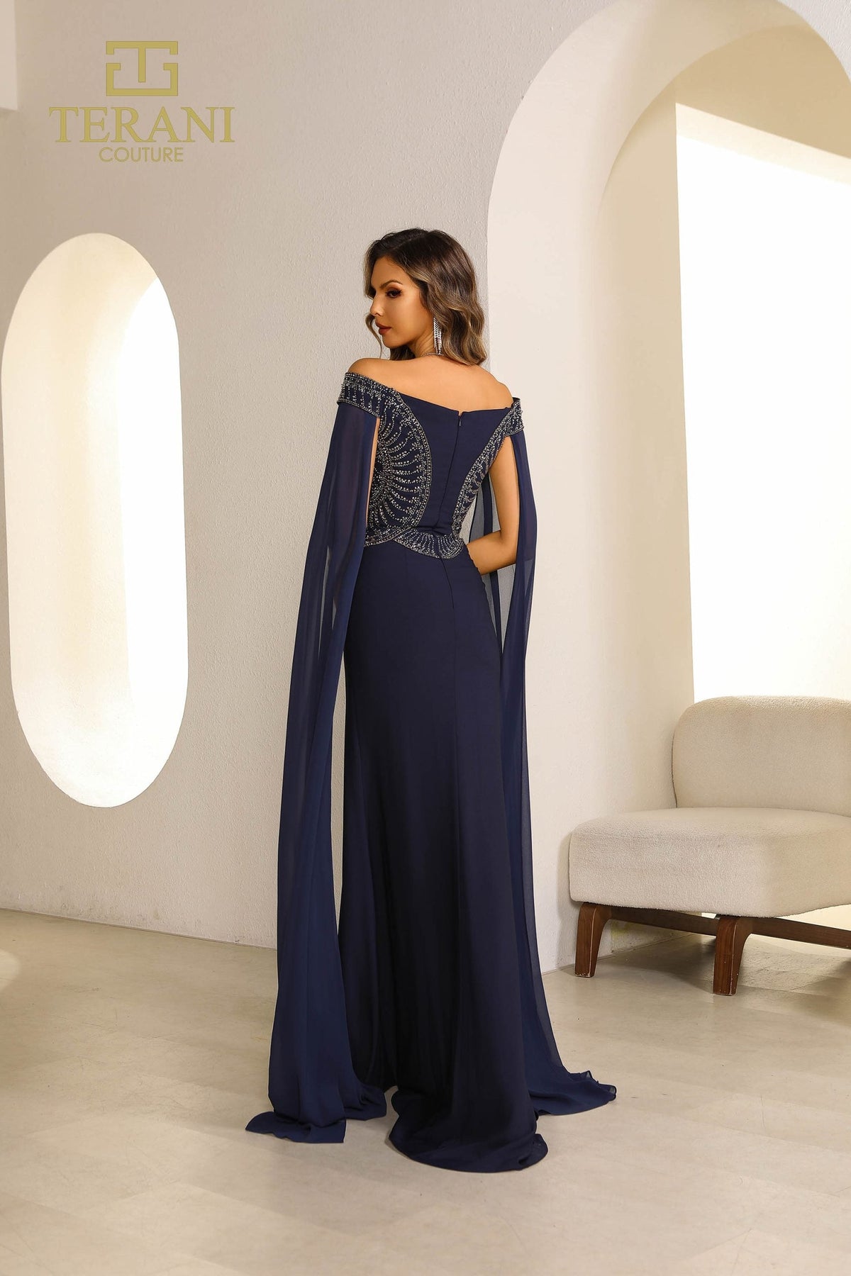 Terani Couture Style 251M4580 Mother of the Bride Dress view 2