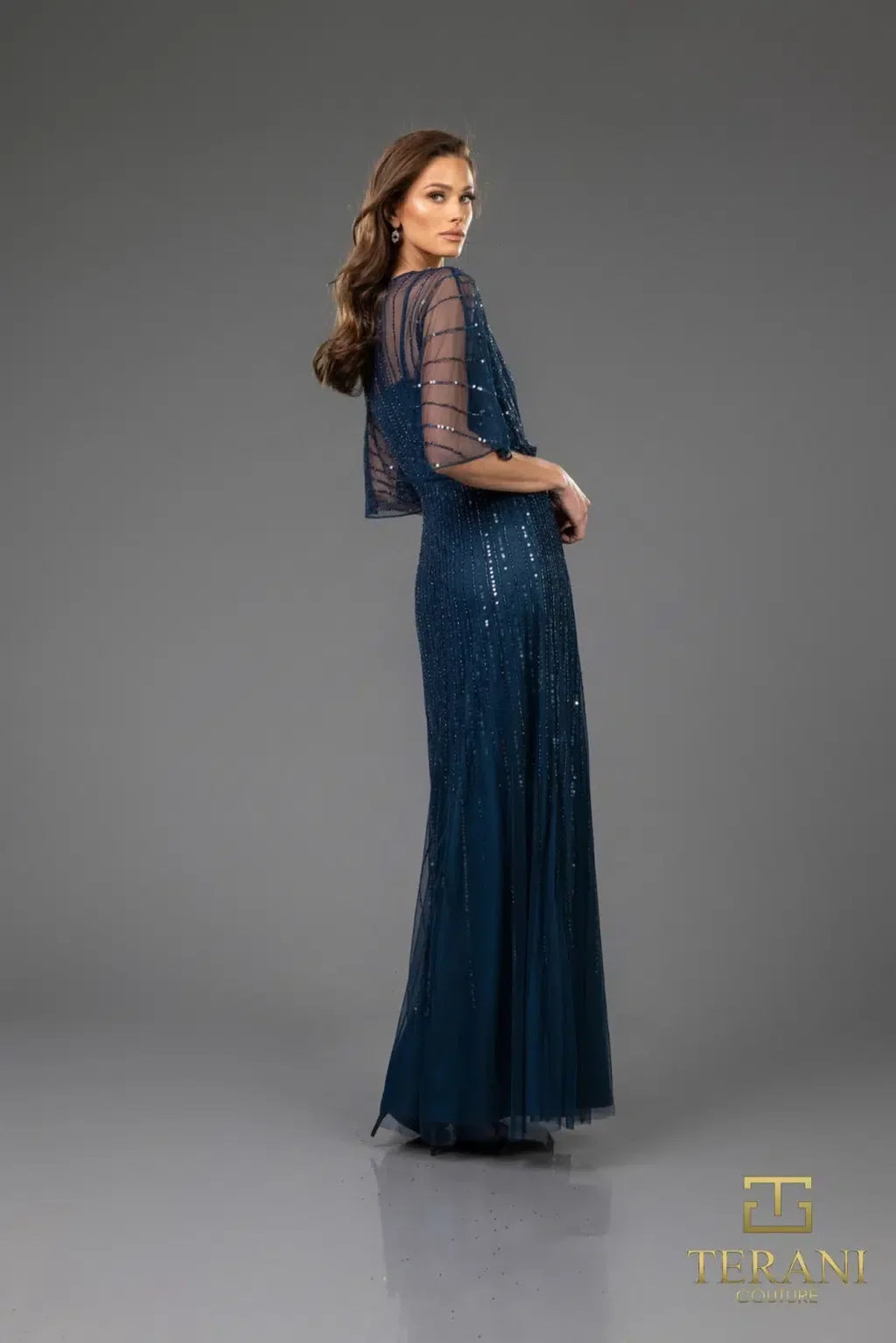 Terani Couture Style 251M4613 Mother of the Bride Dress view 2