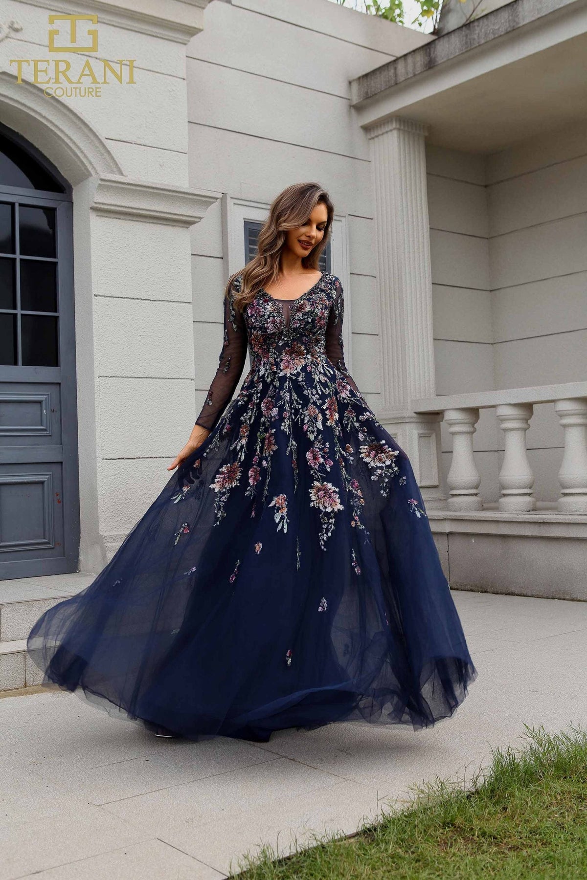 Terani Couture Style 251M4408 Mother of the Bride Dress view 3