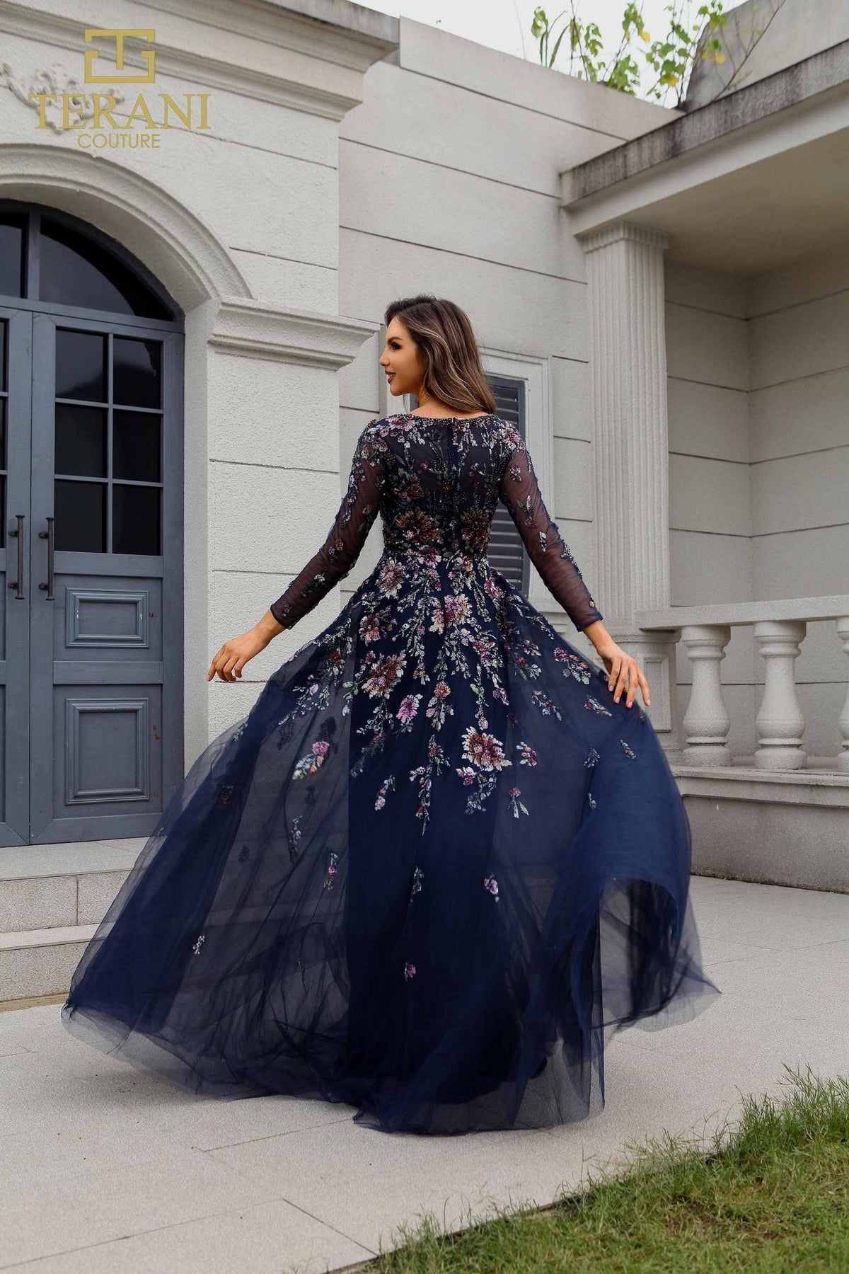 Terani Couture Style 251M4408 Mother of the Bride Dress view 4