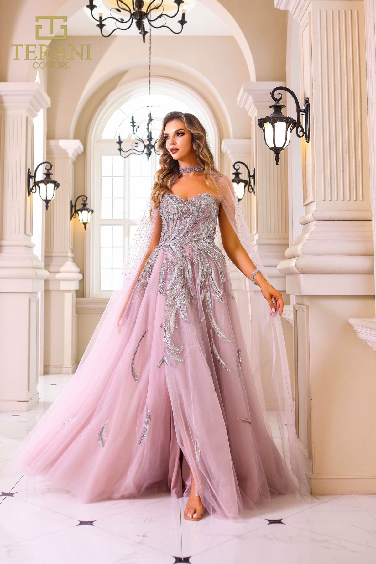 Terani Couture Style 251M4410 Mother of the Bride Dress view 3