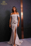 Terani Couture Style 251M4435 Mother of the Bride Dress front view