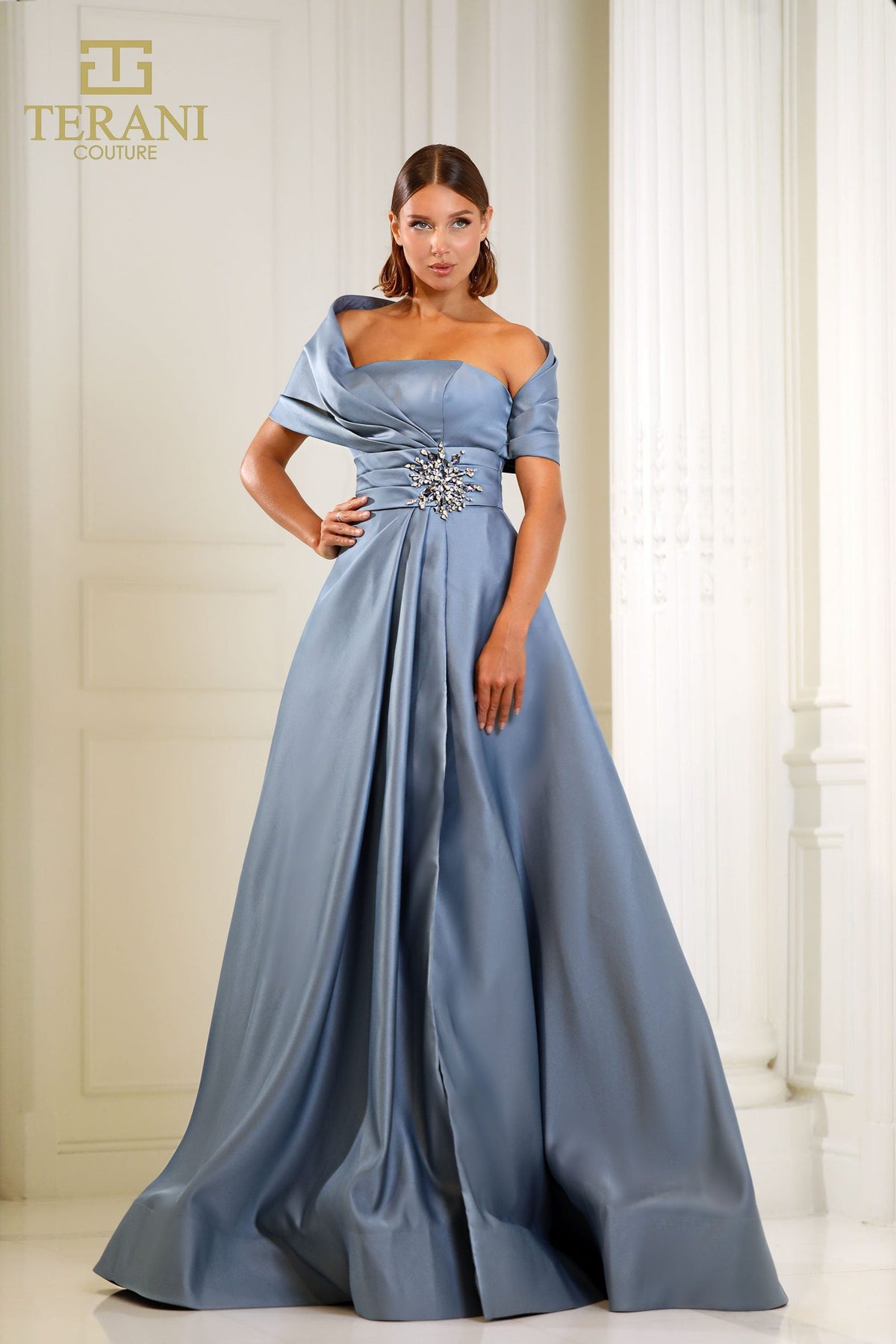 Terani Couture Style 251M4441 Mother of the Bride Dress view 4