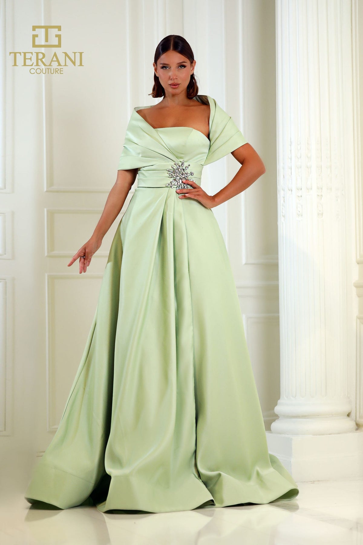 Terani Couture Style 251M4441 Mother of the Bride Dress view 5