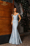 Terani Couture Style 251M4457 Mother of the Bride Dress front view