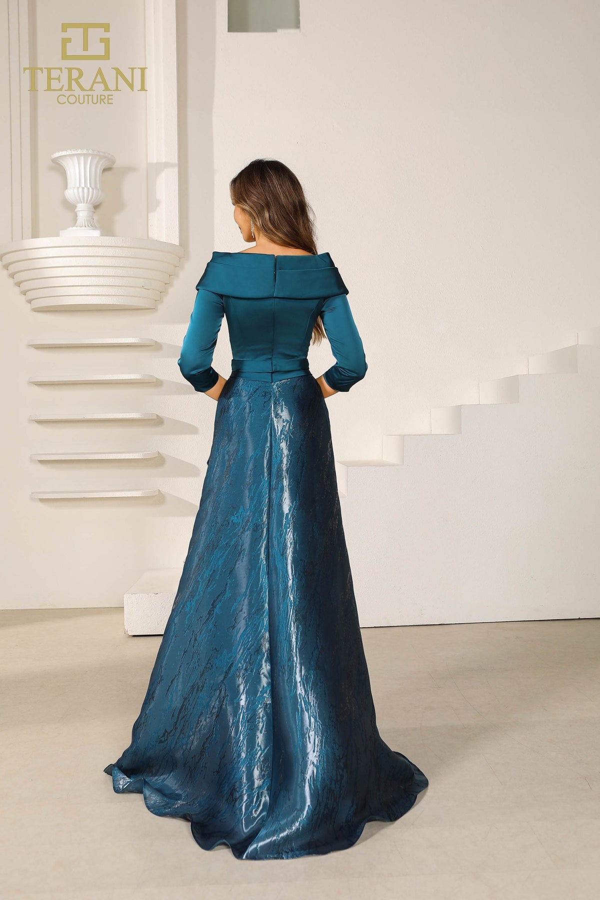 Terani Couture Style 251M4461 Mother of the Bride Dress view 3