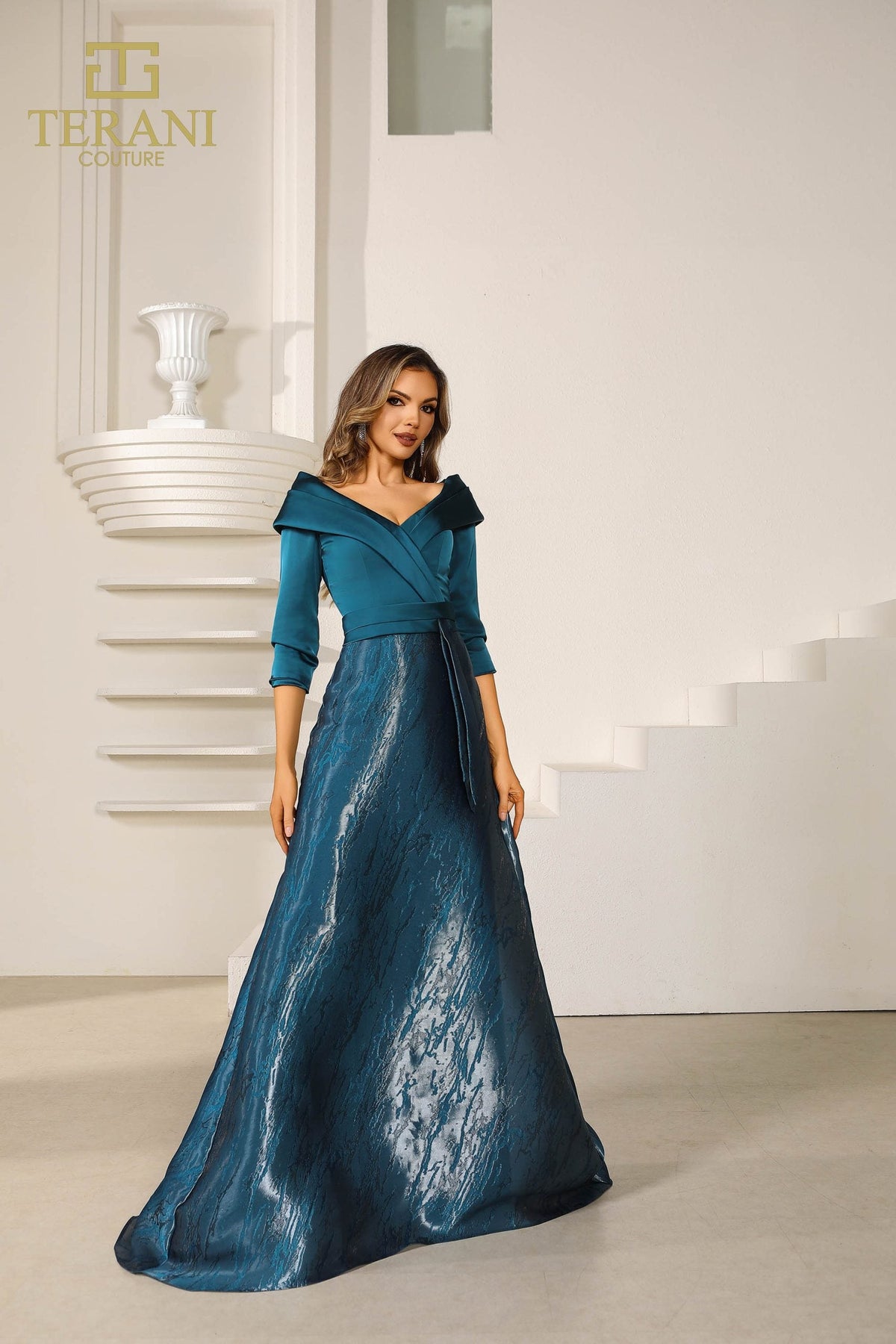 Terani Couture Style 251M4461 Mother of the Bride Dress view 2