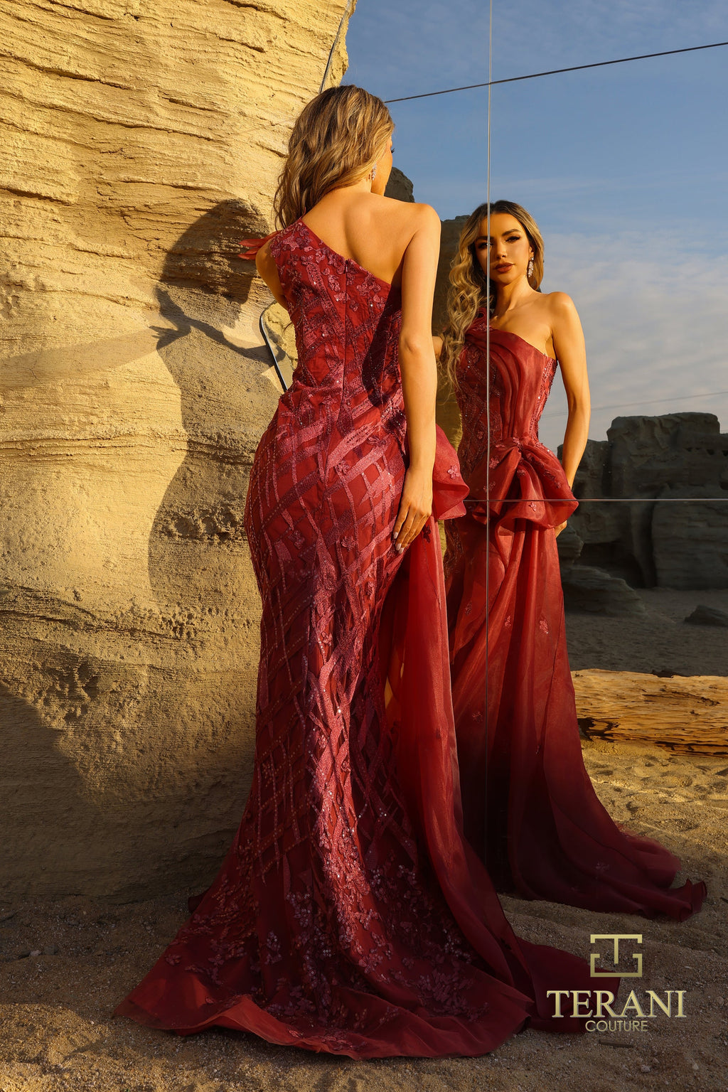 Terani Couture Style 252GL5205 Evening Gown view 2