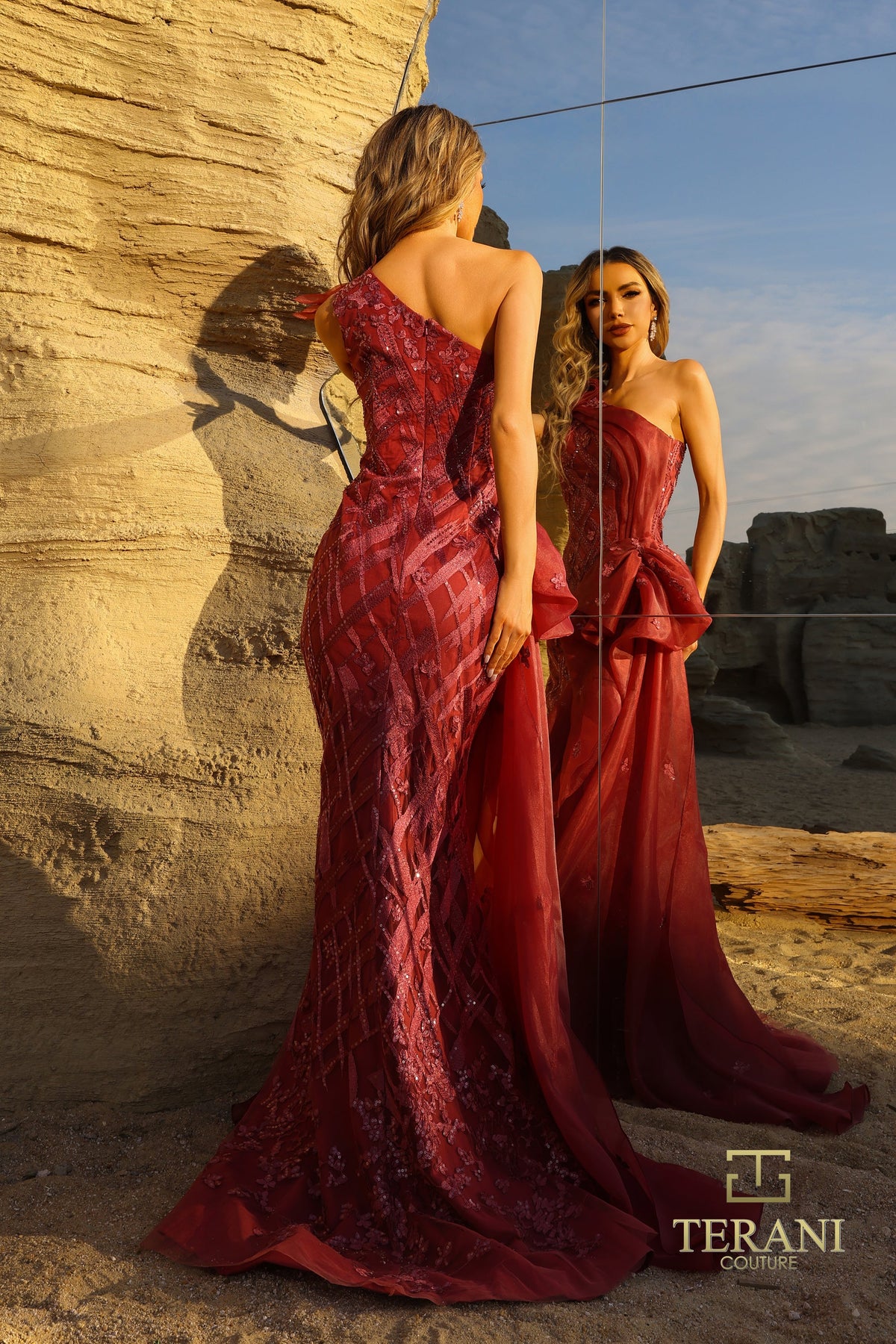 Terani Couture Style 252GL5205 Evening Gown view 2
