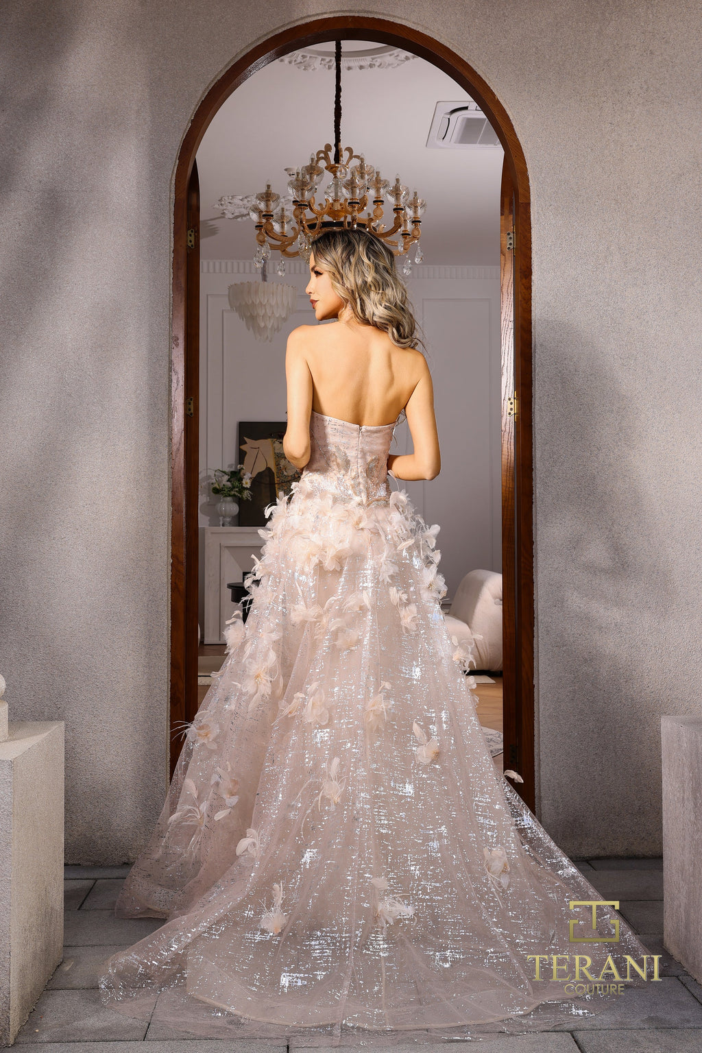 Terani Couture Style 252GL5210 Evening Gown view 2