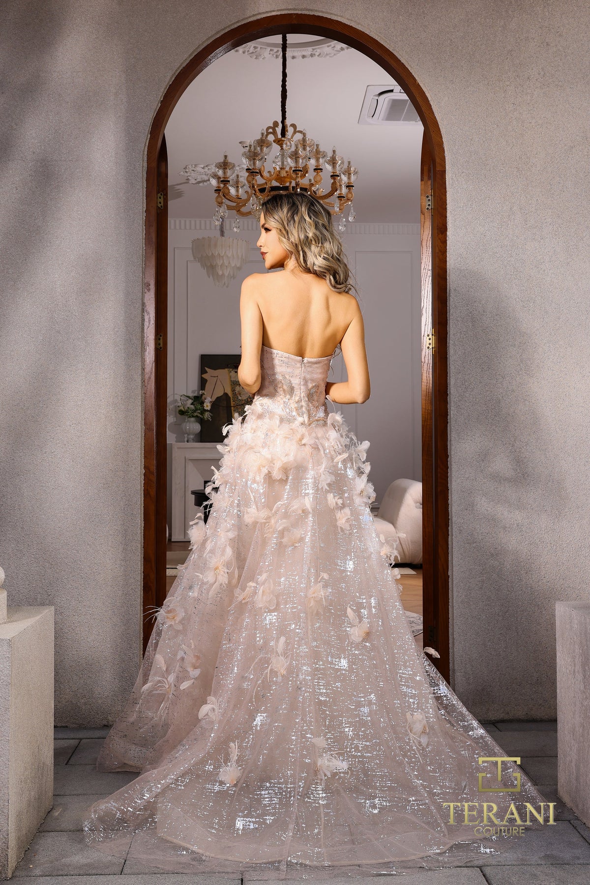 Terani Couture Style 252GL5210 Evening Gown view 2