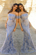 Terani Couture Style 252M5319 Evening Gown front view