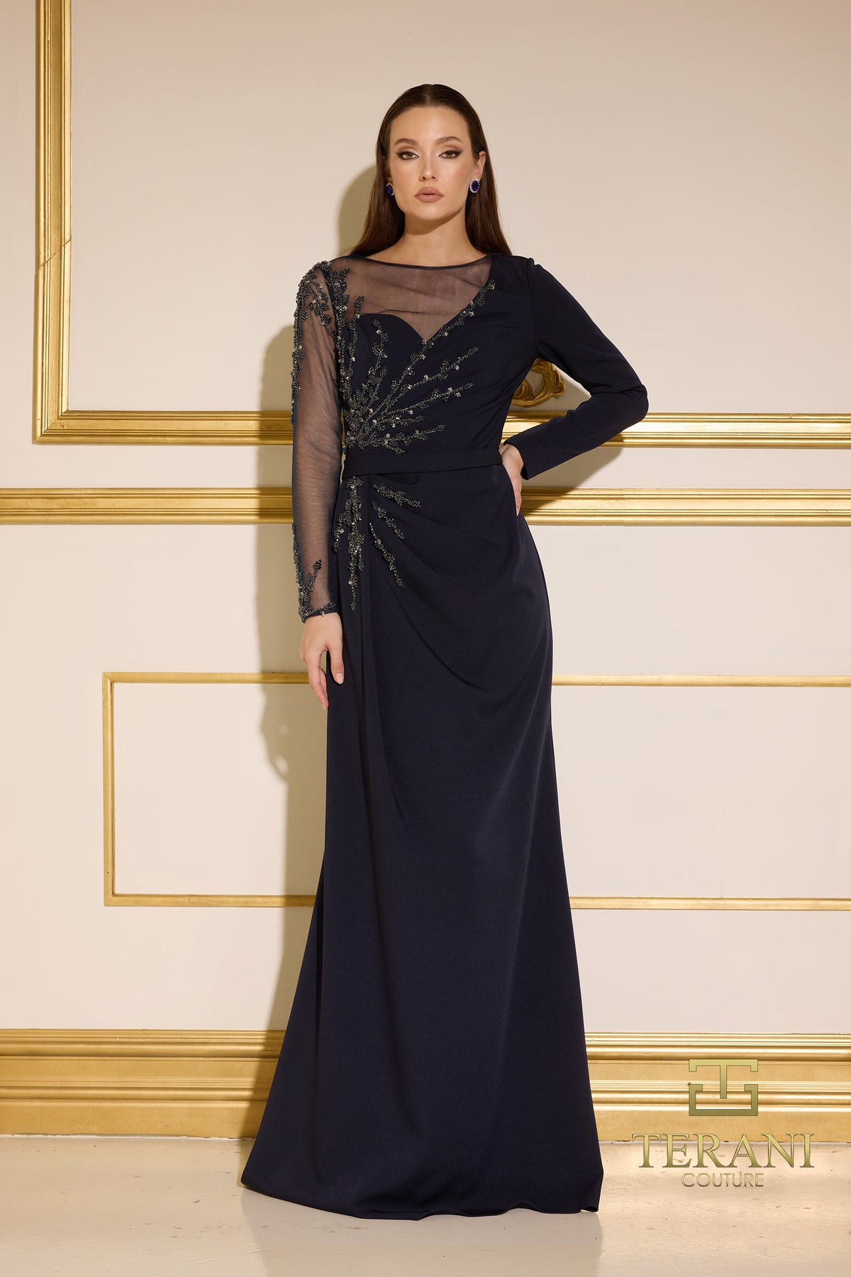 Terani Couture Style 252M5341 Evening Gown view 3