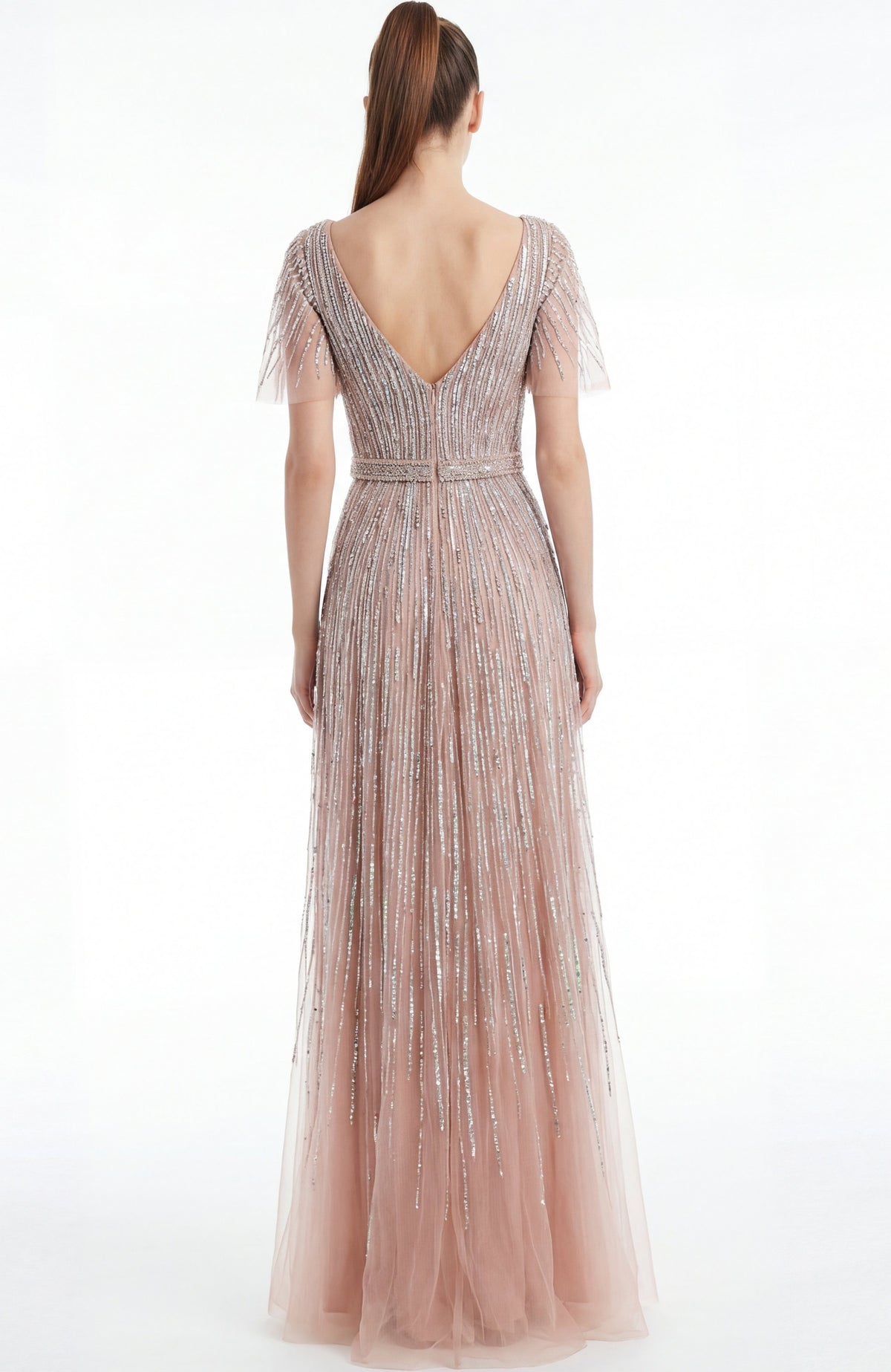 Jovani 46063 Dark Nude View 1