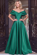 Jovani 55122 Emerald Green View 1