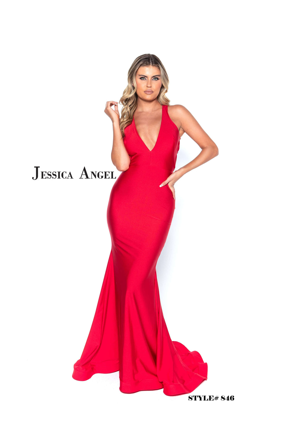 Jessica Angel Style 846 Designer Dress front view