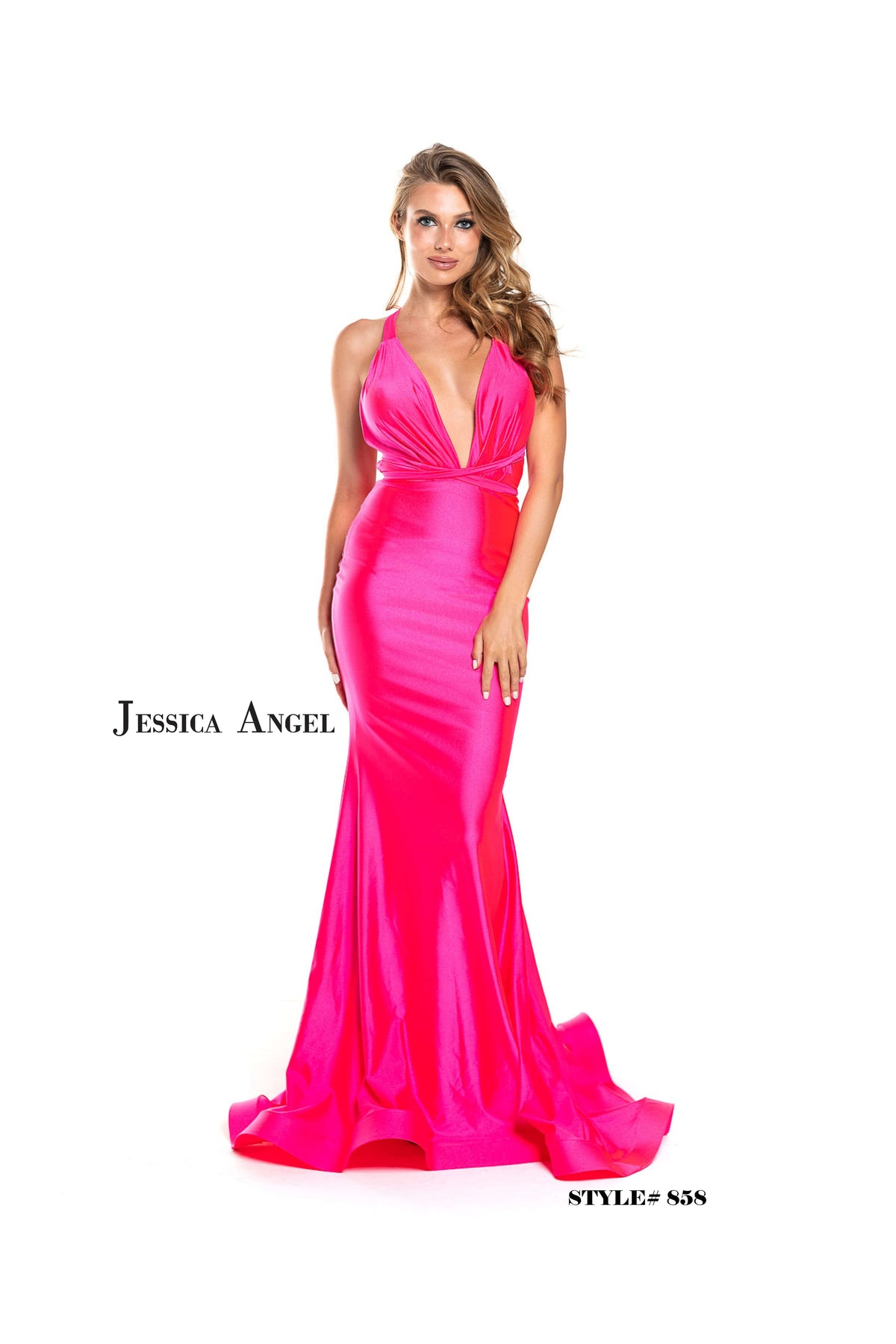 Jessica Angel Style 858 Designer Dress front view