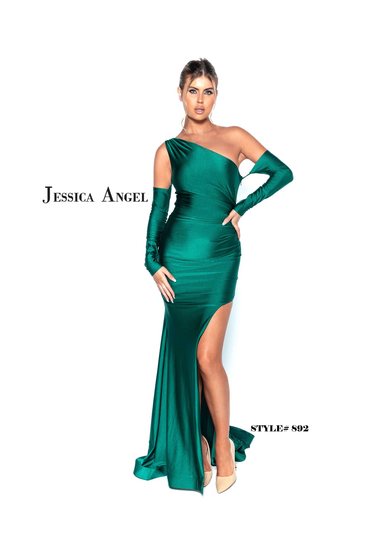 Jessica Angel Style 892 Designer Dress front view