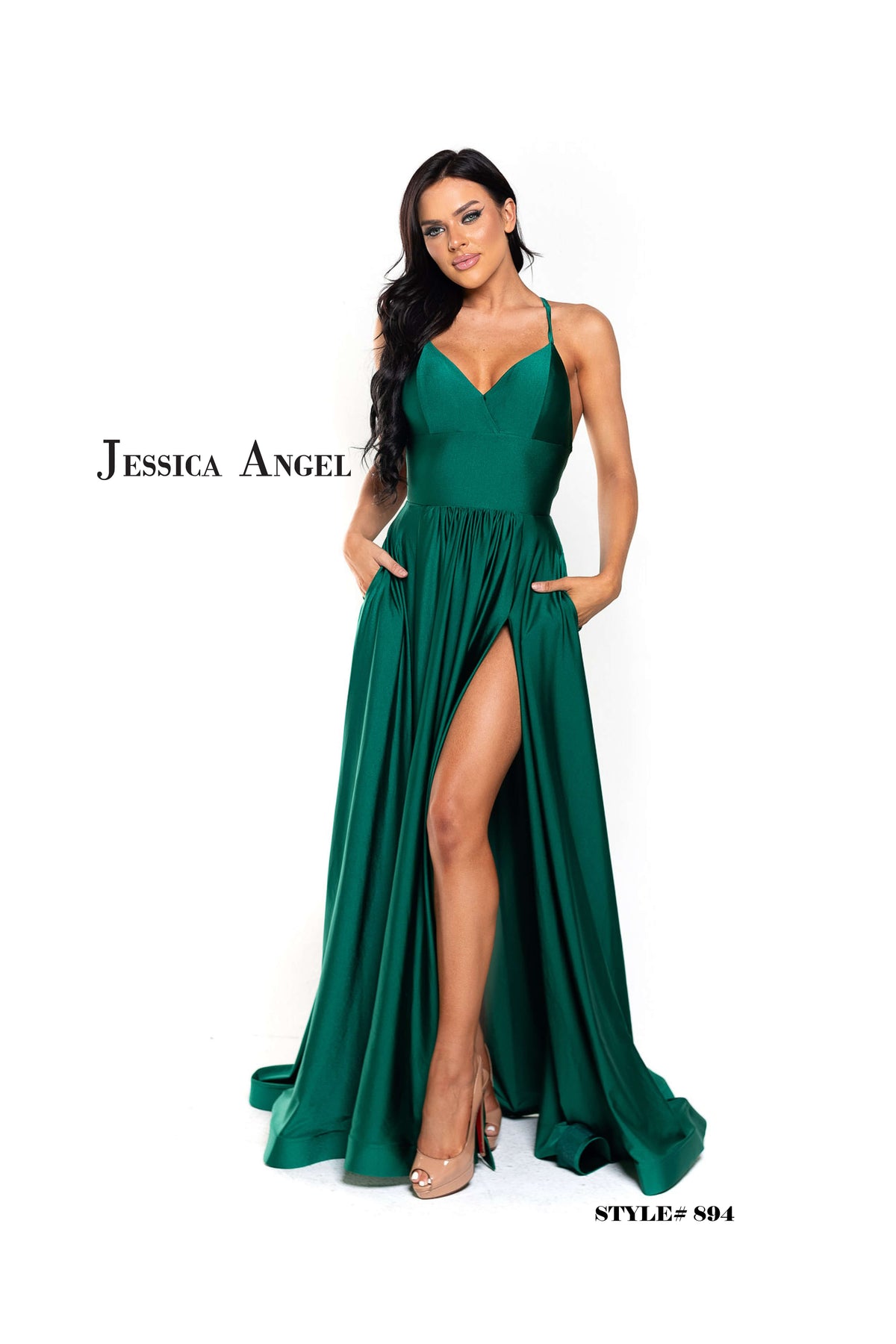 Jessica Angel Style 894 Designer Dress front view