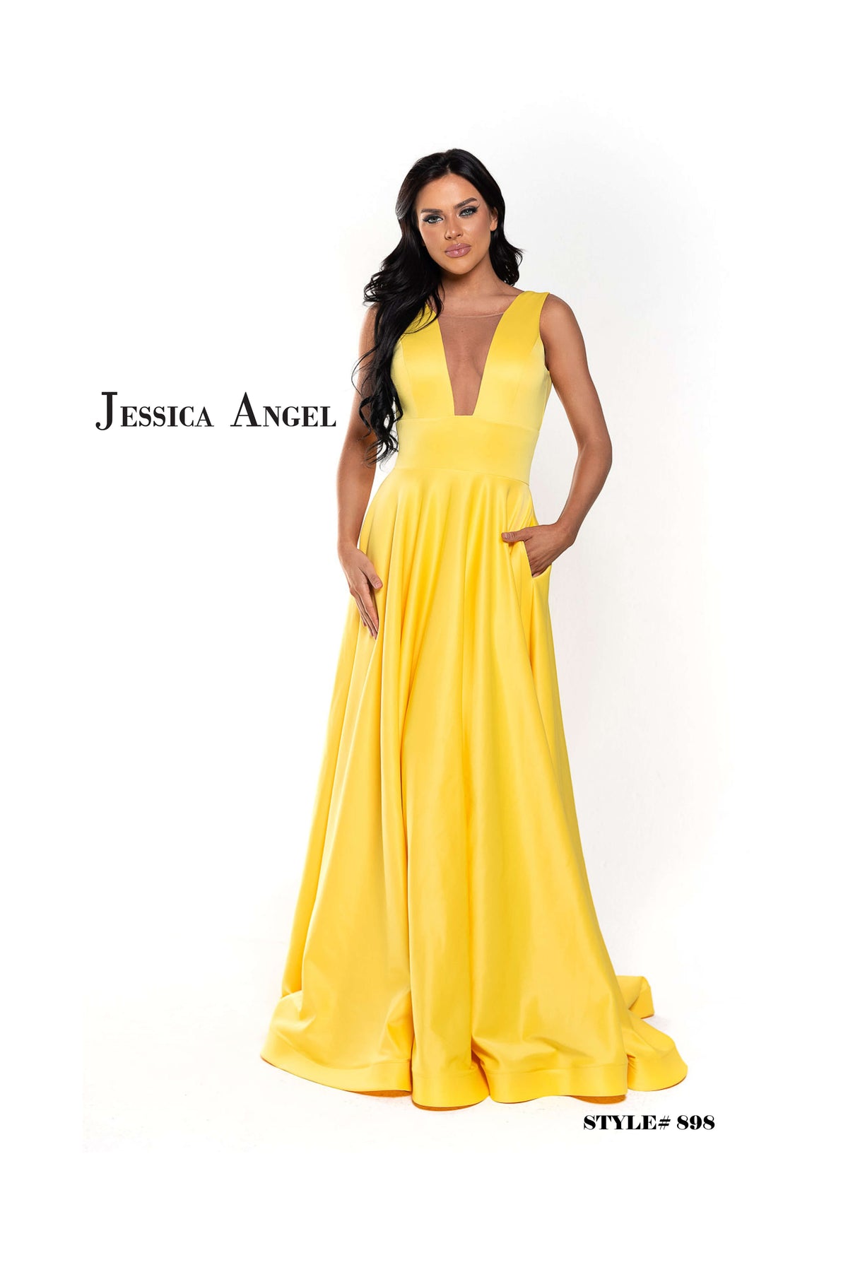 Jessica Angel Style 898 Designer Dress front view