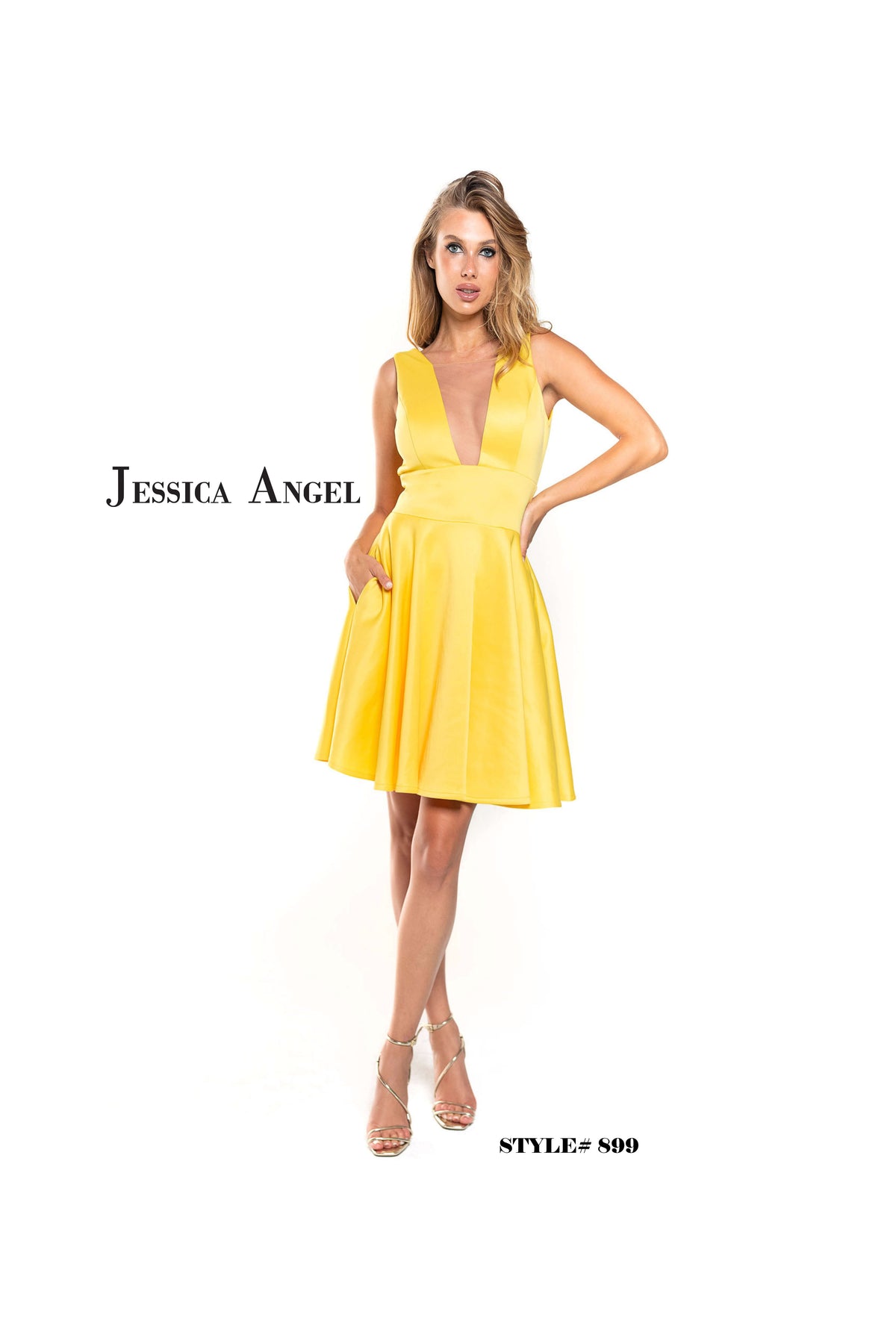 Jessica Angel Style 899 Designer Dress front view
