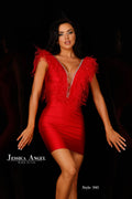 Jessica Angel Style 940 Designer Dress front view