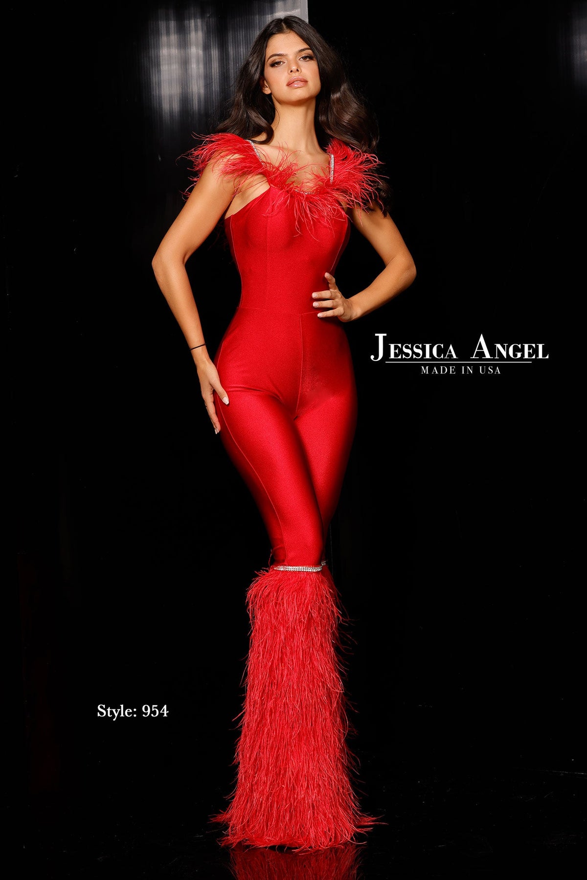 Jessica Angel Style 954 Designer Dress front view