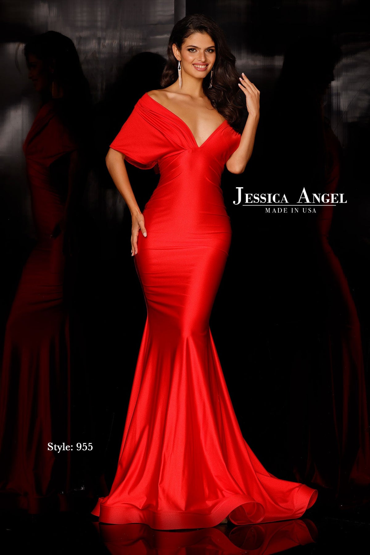 Jessica Angel Style 955 Designer Dress front view