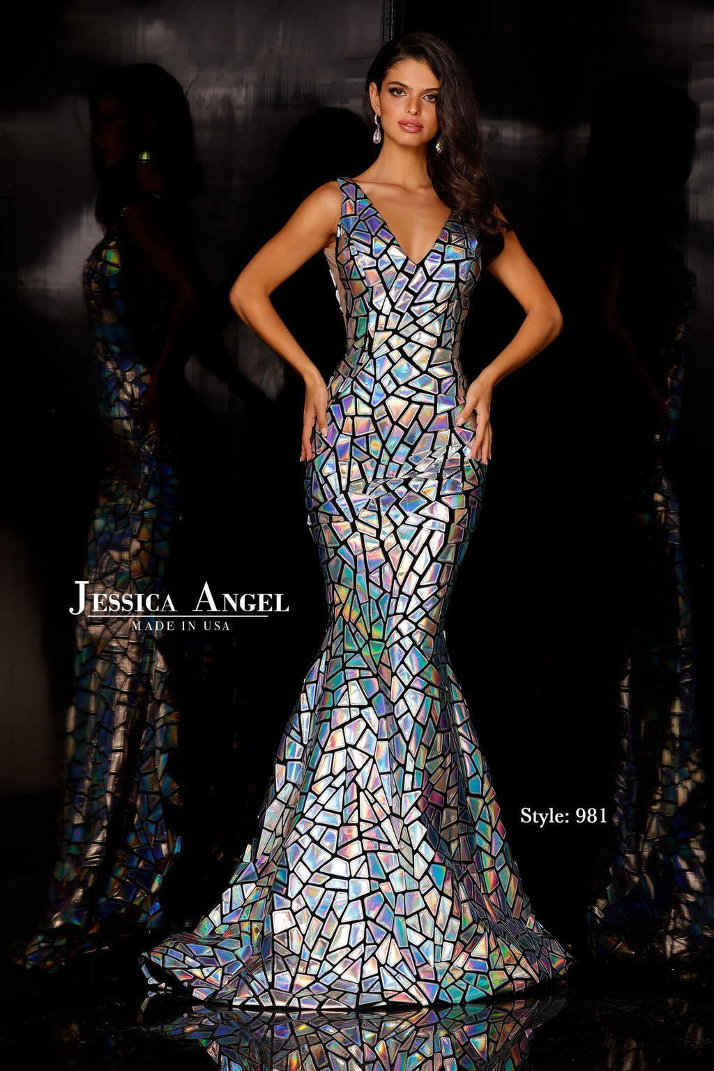 Jessica Angel Style 981 Designer Dress front view