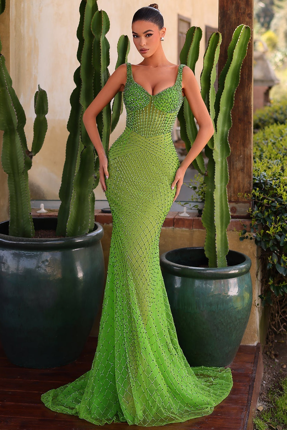Chic & Holland Style AR330462 Prom Dress front view